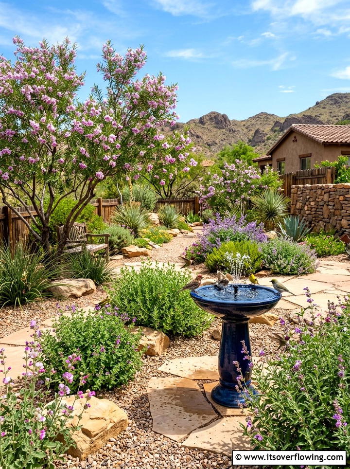 Bird Friendly Xeriscape - 25 garden design ideas with drought tolerant plants