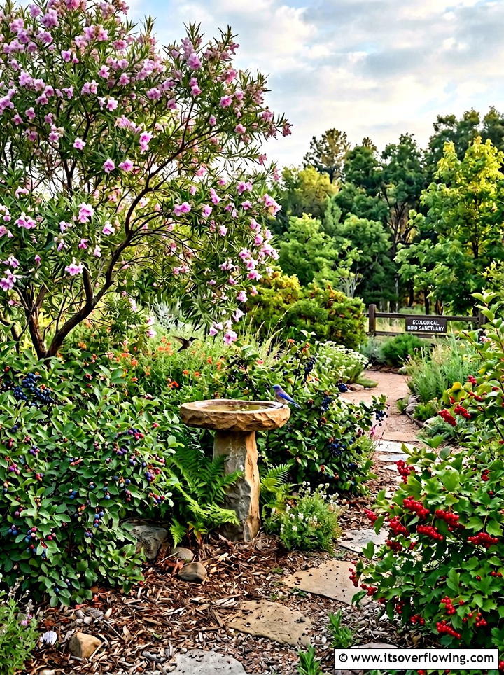 Bird friendly landscape - 25 creative garden ideas with drought proof landscaping