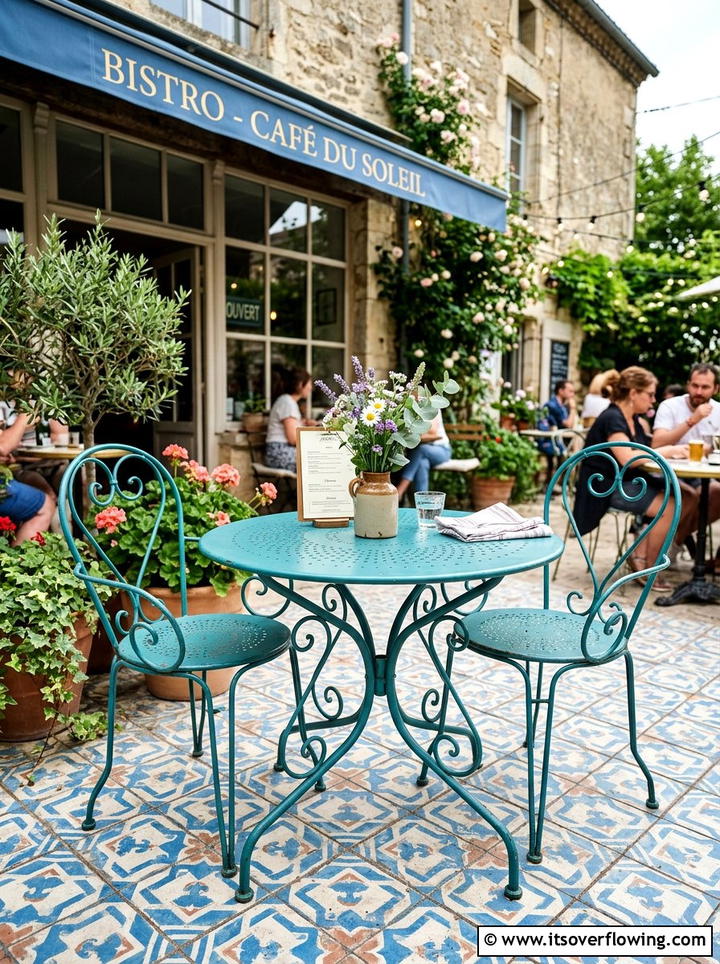 Bistro Dining Set - 25 backyard ideas for small yards