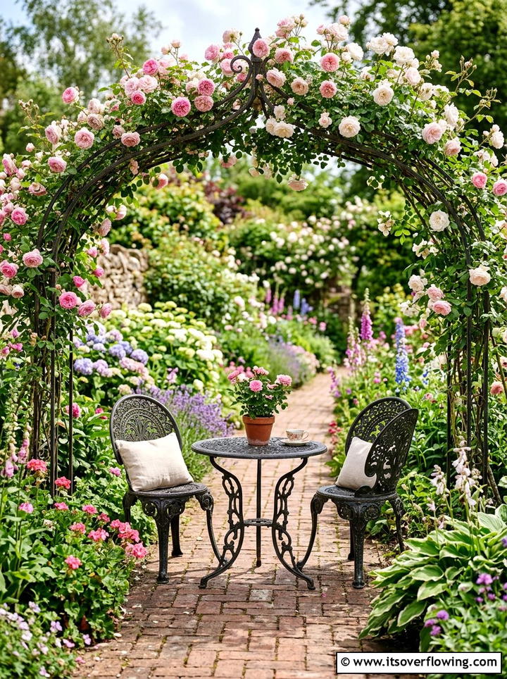 Bistro Garden Set - 25 backyard ideas with seating area