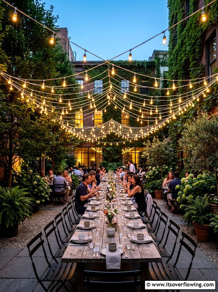Bistro Lights For Backyard - 25 backyard decorating ideas with lights