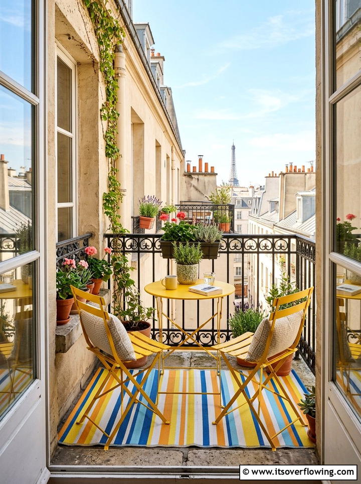 Bistro Patio Set - 25 garden ideas for tiny patios