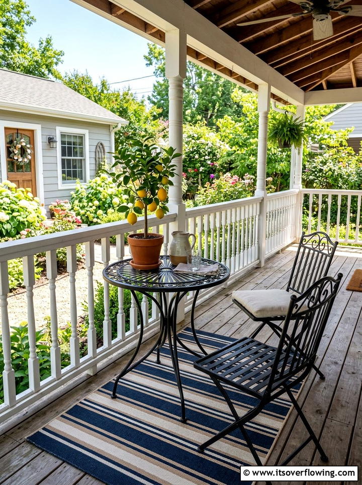 Bistro Set Porch - 25 front porch ideas for covered porch