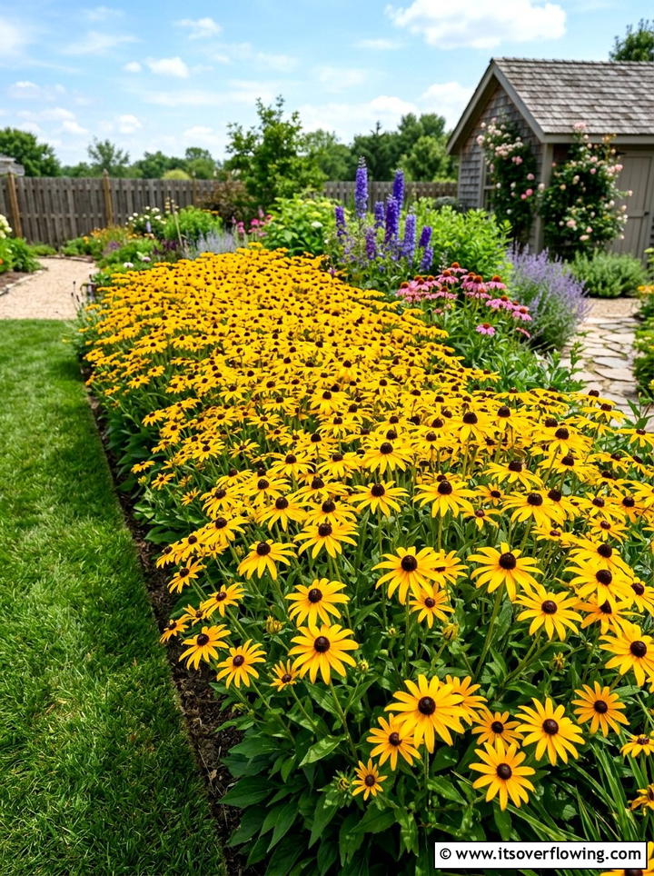 Black eyed susan flowers - 25 creative garden ideas for fall color