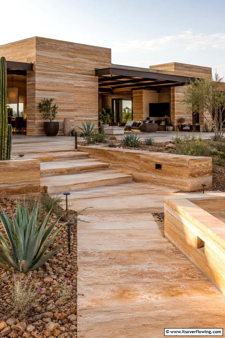 Block Stone Strength - 30 Exterior Stone Types for Rustic to Modern House Designs