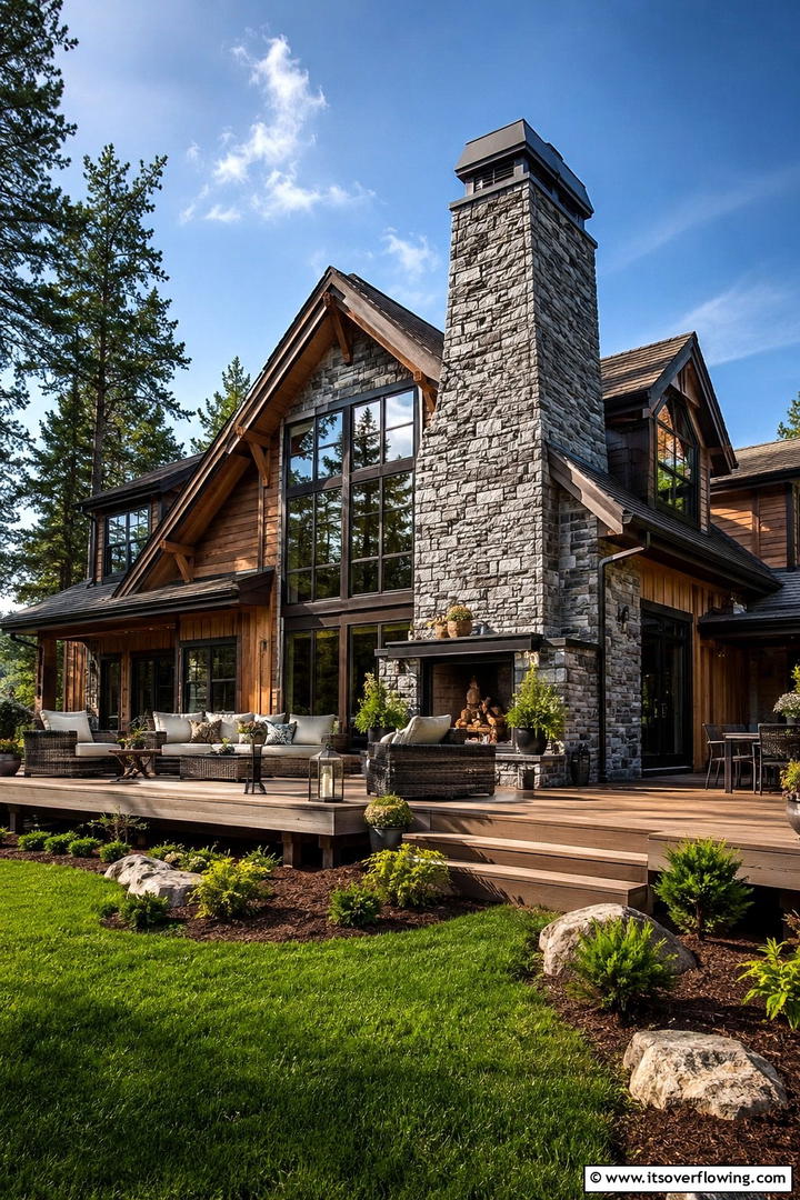 Bluestone Brilliance - 30 Exterior Stone Types for Rustic to Modern House Designs