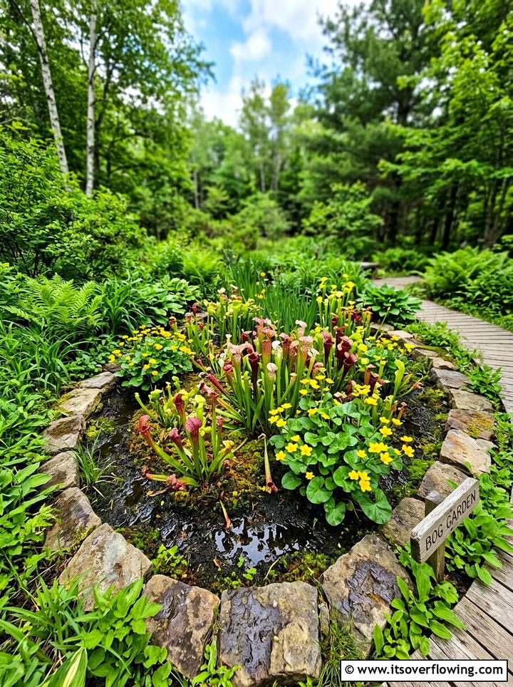 Bog Garden Plants - 25 backyard ideas with rain garden