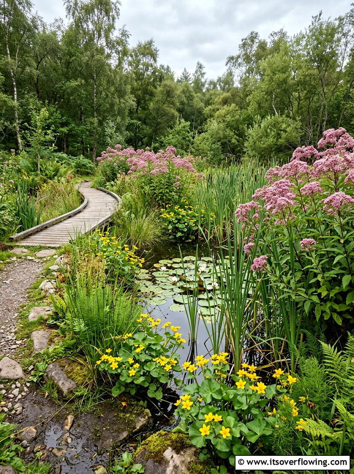 Bog Garden - 25 garden ideas for bees