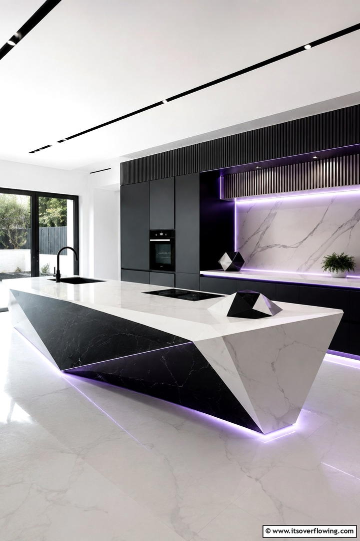 Bold Quartz Innovation - 30 Quartz Kitchen Countertops for Modern & Durable Surfaces