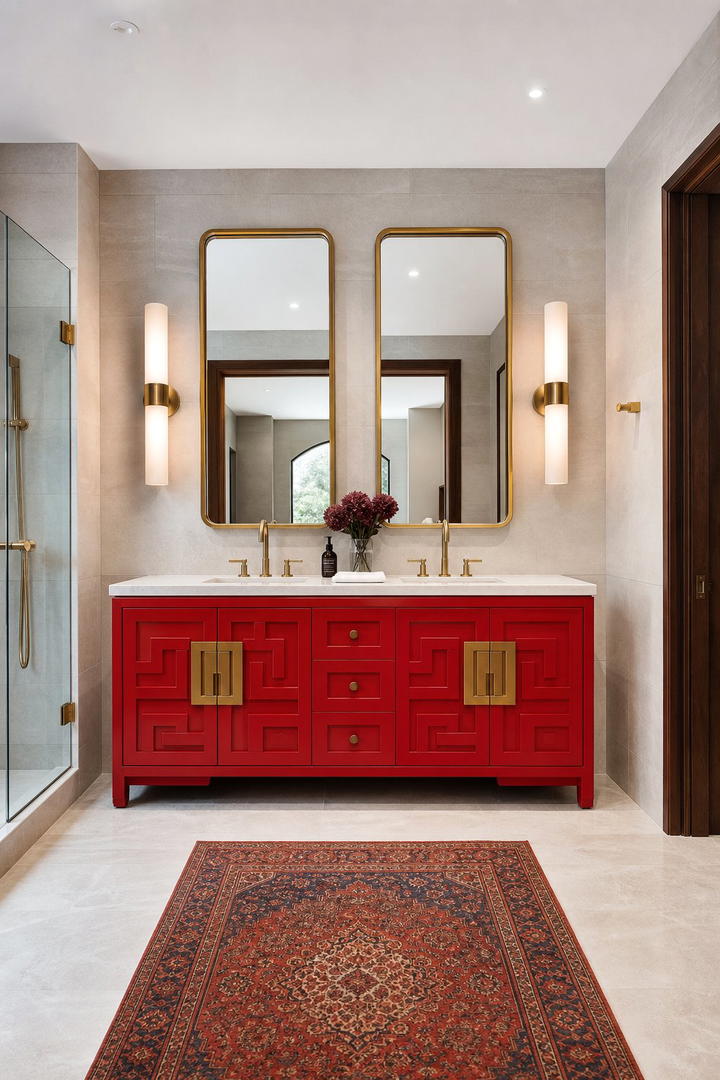 Bold Vanity Designs - 25 Maximalist Bathroom Design Ideas for Bold Spaces