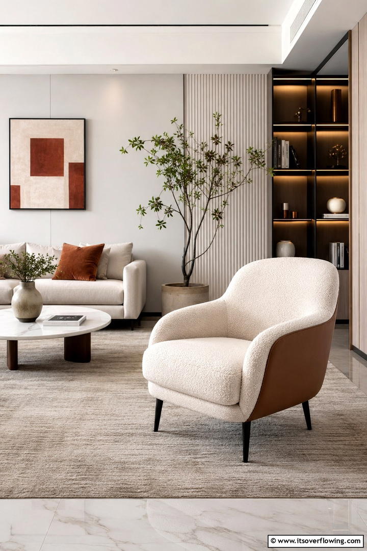 Boucle Upholstery - 50 Fall Decor Trends 2025 to Inspire Seasonal Style