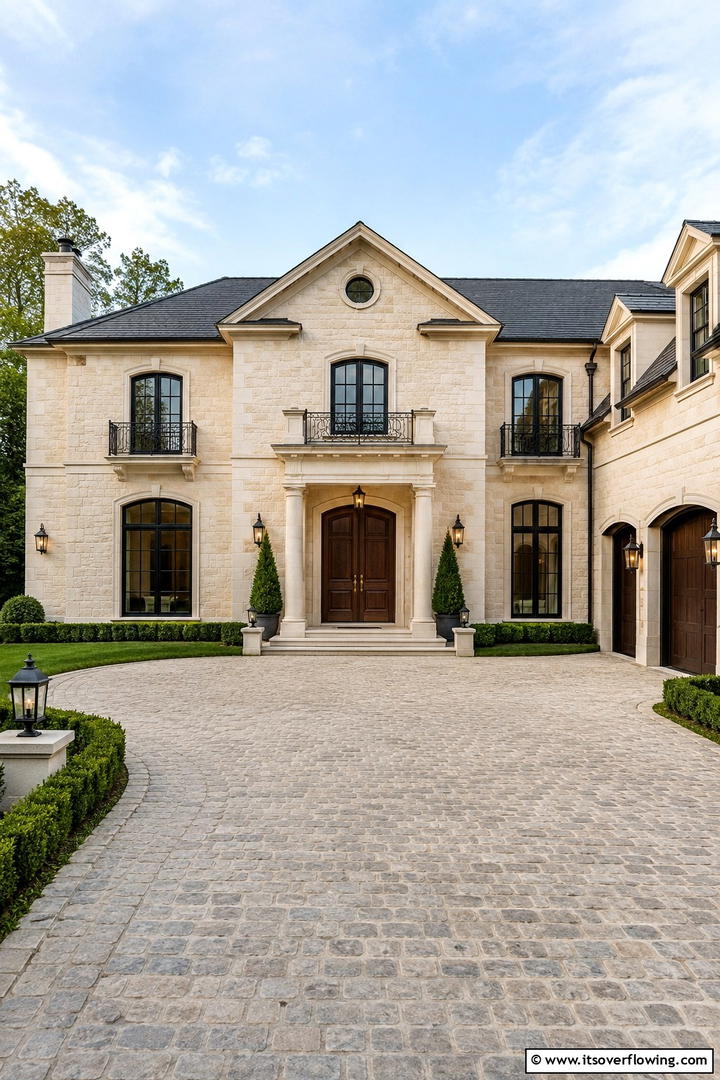 Boulder Impact - 30 Exterior Stone Types for Rustic to Modern House Designs