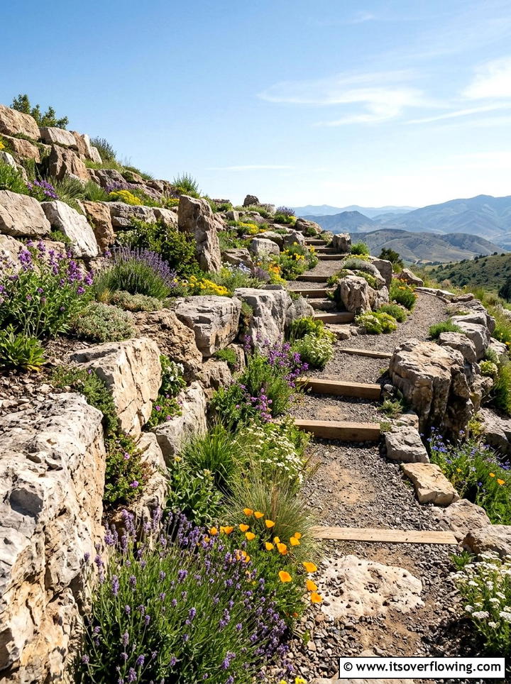 Boulder Landscape - 25 garden ideas for sloped yards