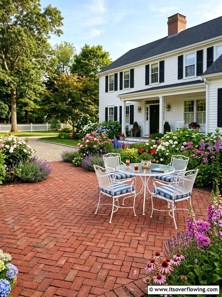 Brick Patio - 25 backyard ideas with patio