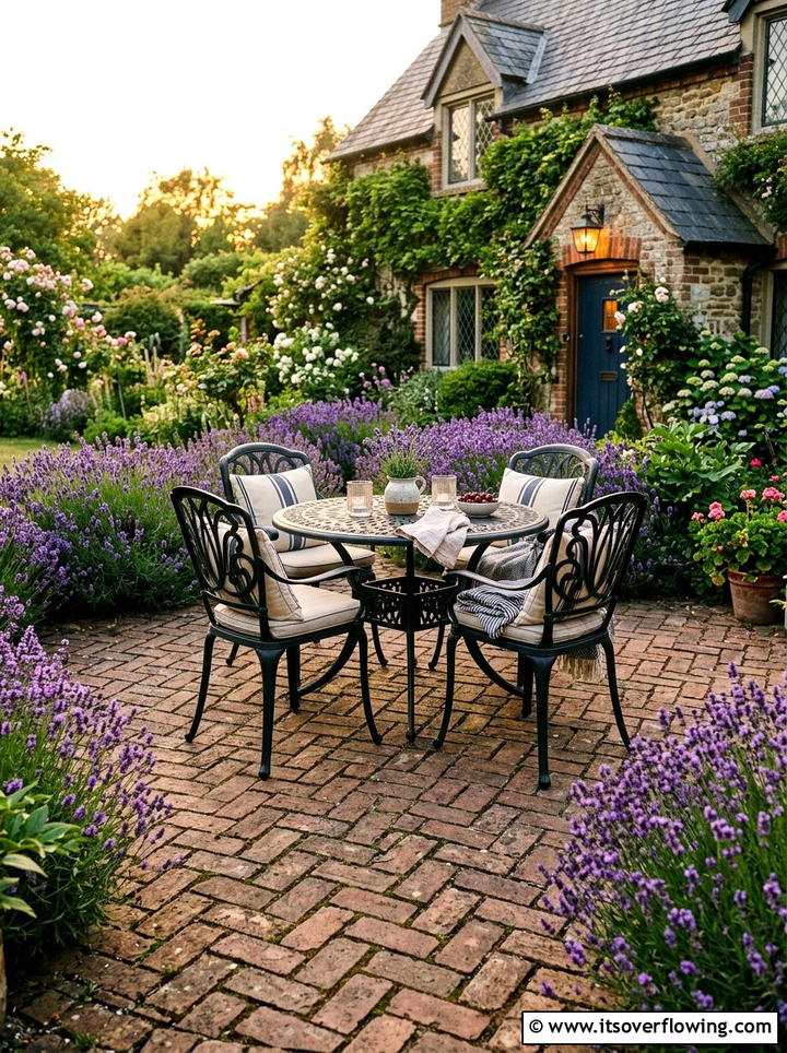 Brick Patio - 25 garden design ideas with texture