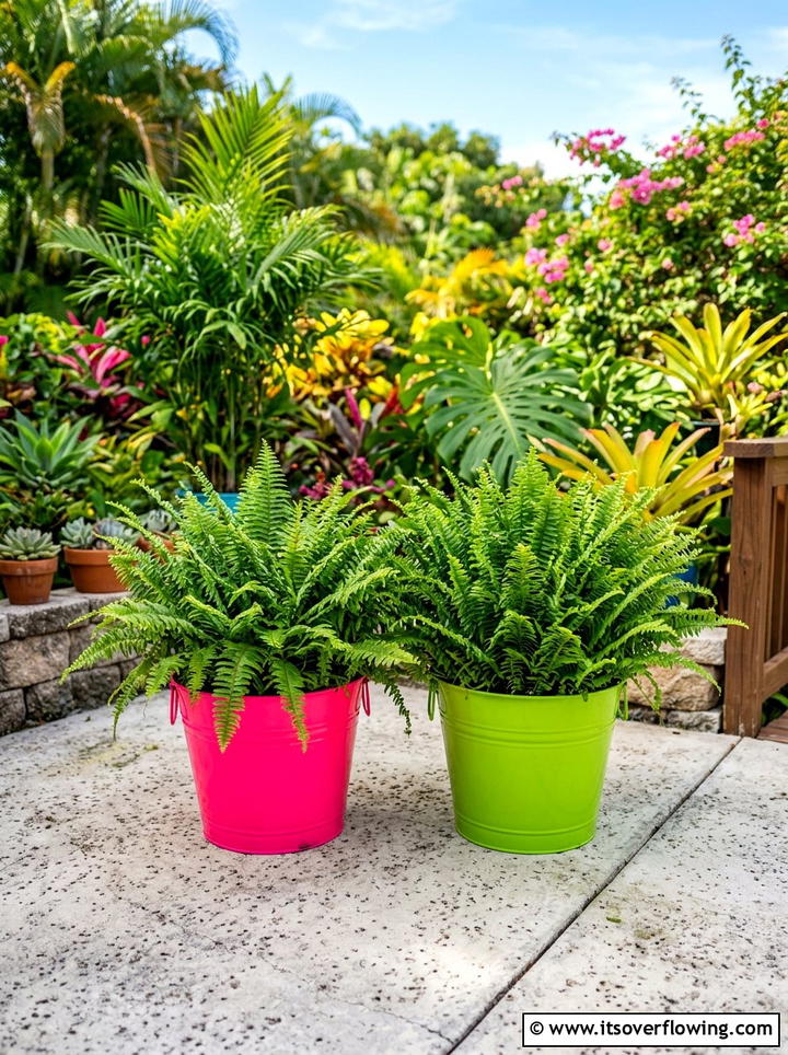 Bright Bucket Patio Containers - 25 recycled garden ideas with buckets