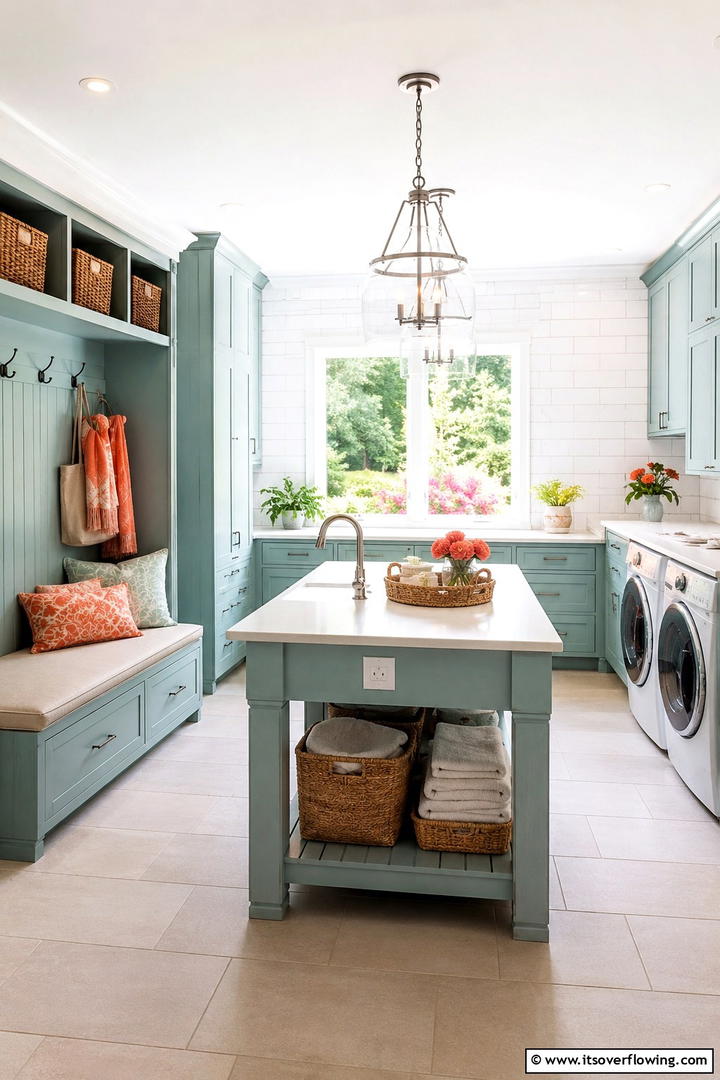 Bright and Airy Spaces - 30 Mudroom Laundry Room Combo Ideas for Efficient Spaces