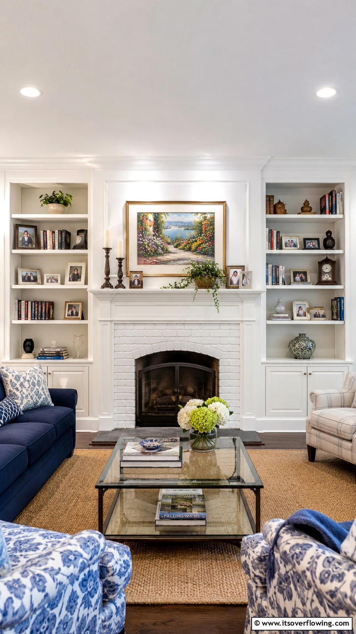 Built in Bookshelves Around a Fireplace - 25 Built-in Bookshelf Ideas for Stylish Home Storage