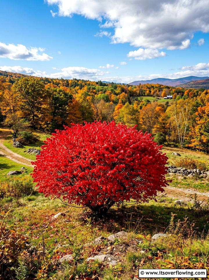 Burning Bush - 25 garden ideas for year round color