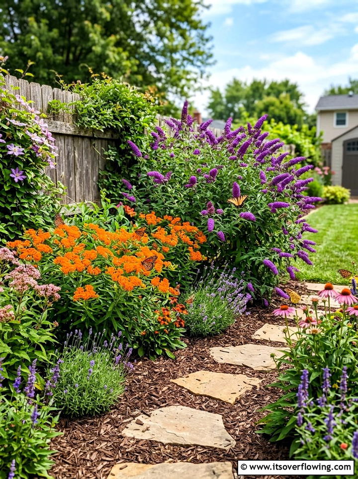 Butterfly Garden Setup - 25 backyard ideas with flower garden