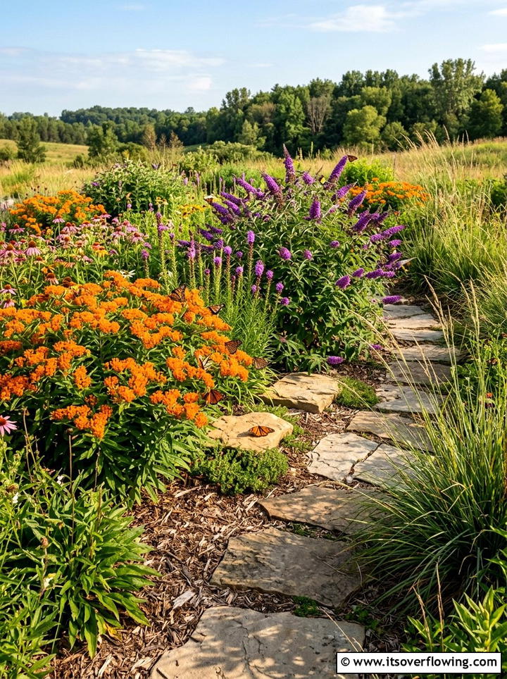 Butterfly Pollinator Garden - 25 garden ideas for spring