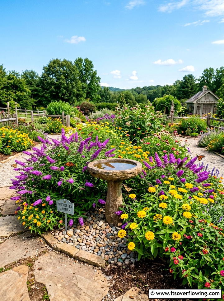 Butterfly garden - 25 creative garden ideas with kids garden zone