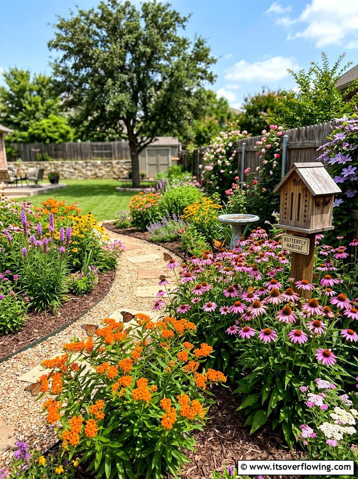 Butterfly garden - 25 garden ideas for birds