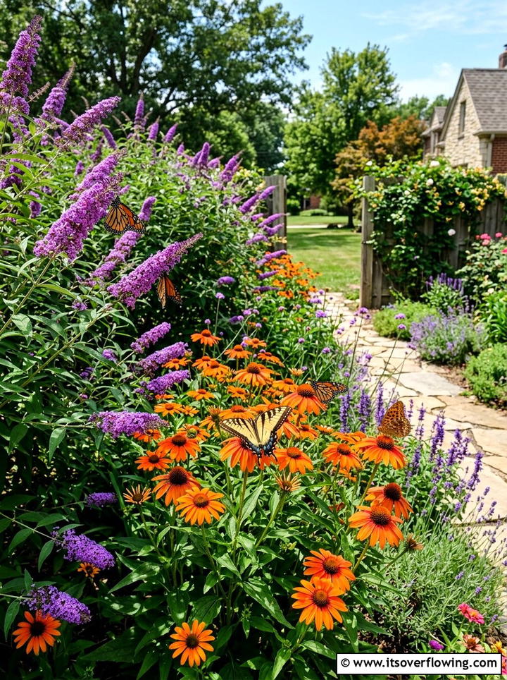 Butterfly garden plants - 25 creative garden ideas with maximal flower color