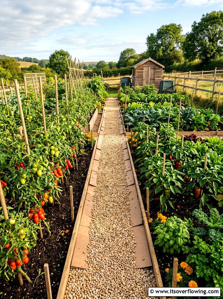 Cardboard garden path - 25 recycled garden ideas with cardboard