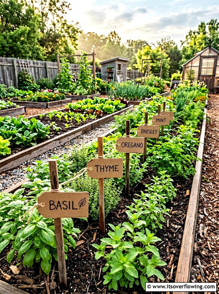 Cardboard plant labels - 25 recycled garden ideas with cardboard