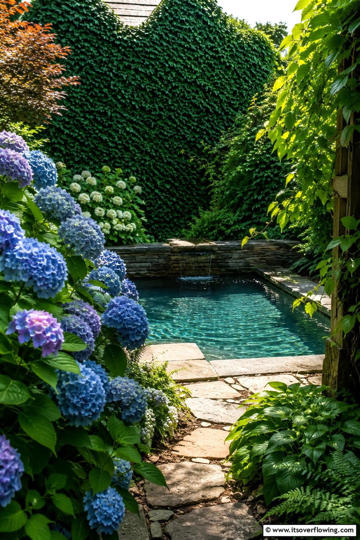 Cascading Waterfall Pool - 30 Small Pool Ideas for Compact Outdoor Living Spaces