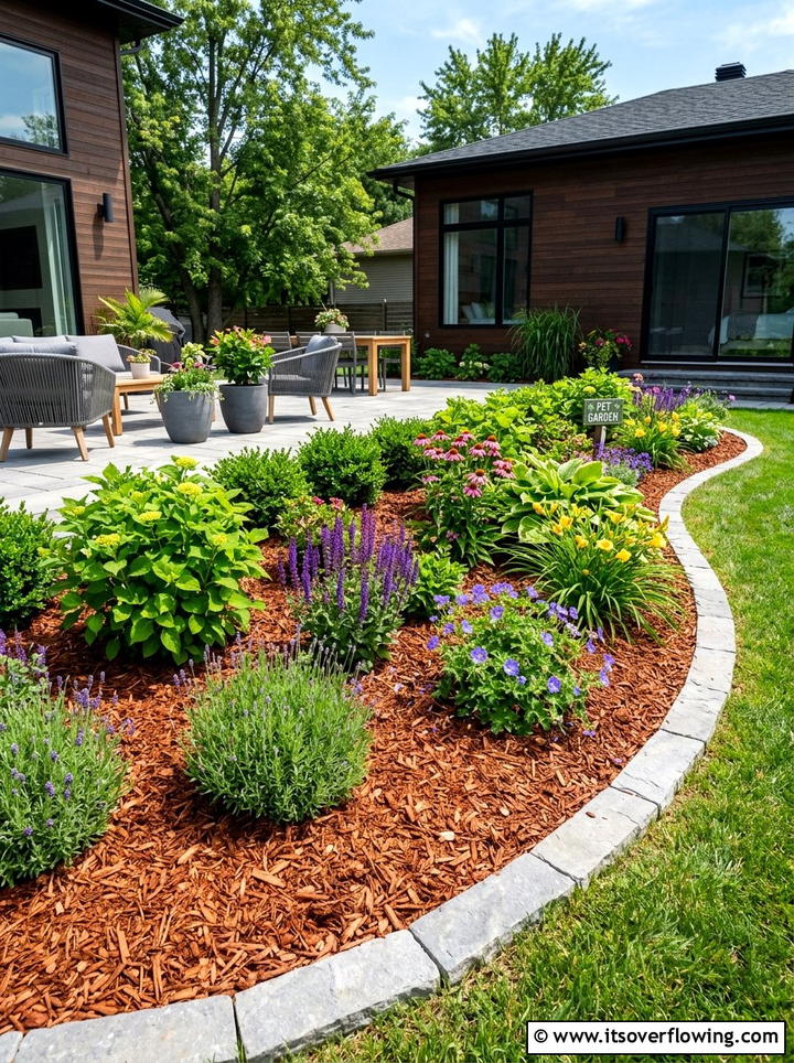 Cedar Mulch For Pet Garden - 25 small garden ideas with pet friendly plants