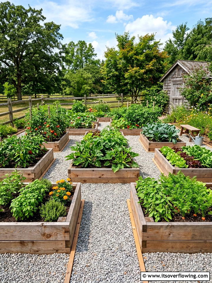 Cedar garden box - 25 backyard decorating ideas with rustic accents
