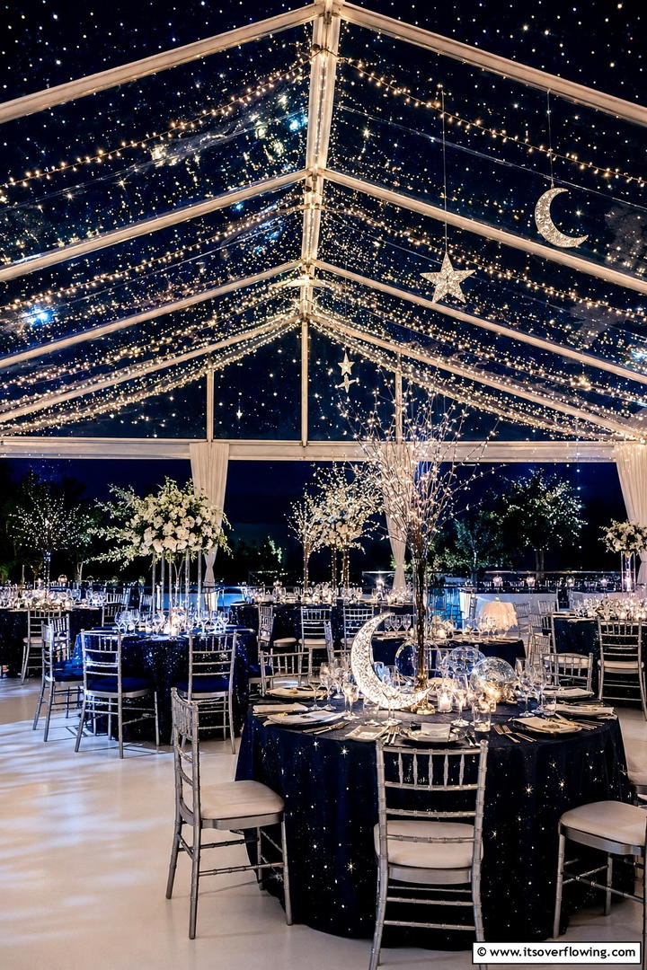 Celestial Night Affair - 30 Romantic Wedding Ideas for an Intimate and Memorable Day