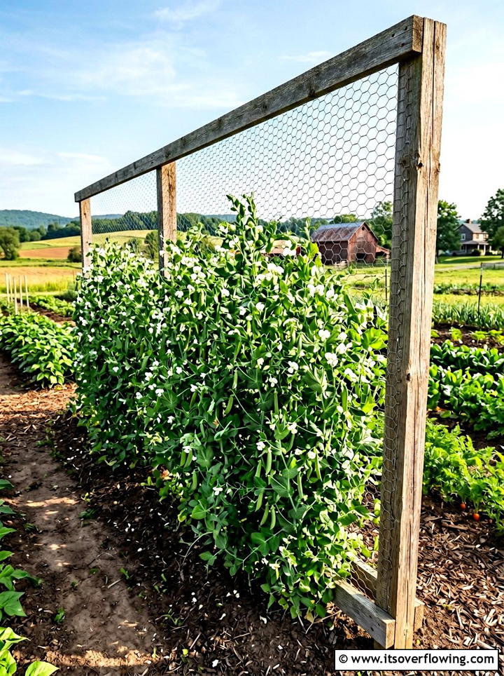 Chicken wire - 25 reusing old things ideas for trellis