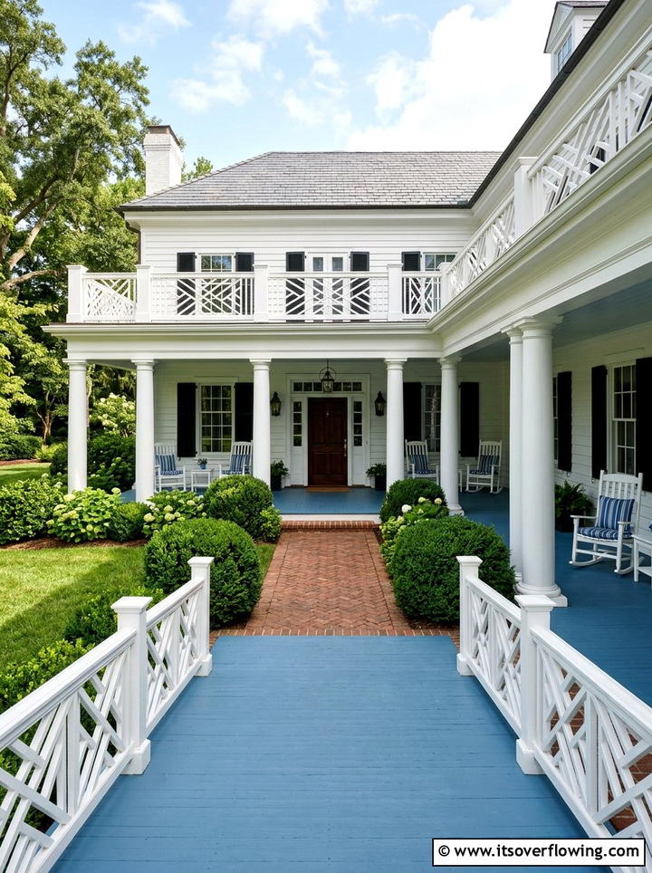 Chippendale Porch Railing - 25 front porch ideas with railings