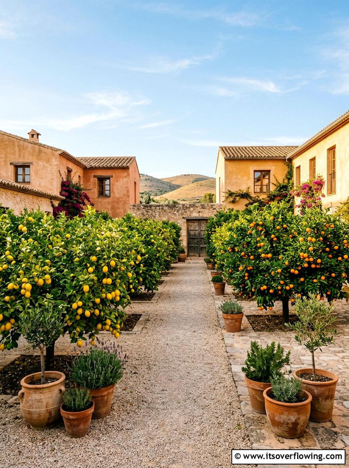 Citrus Tree Orchard - 25 garden ideas for full sun