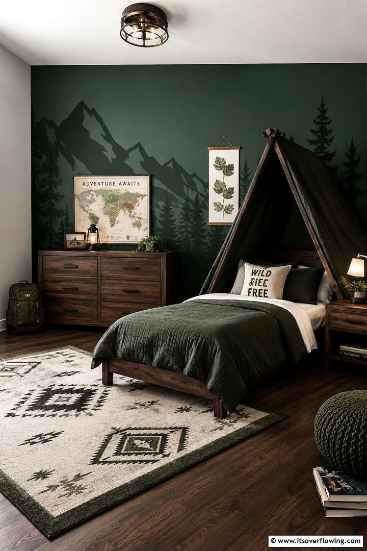 Classic Red and Blue Combination - 25 Boys Room Paint Ideas for Fun and Creativity