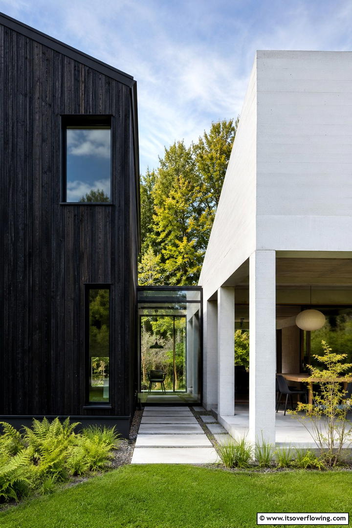 Clean Lines and Open Spaces - 30 Scandinavian House Exterior Ideas for Modern Homes