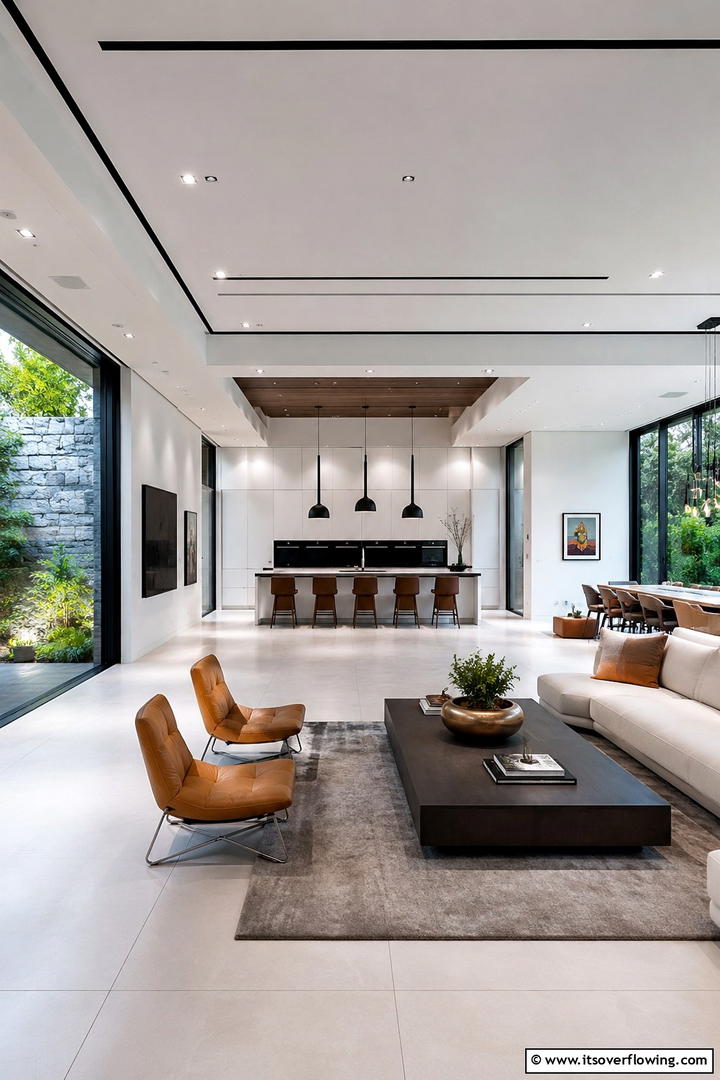 Clean Lines and Sleek Design - 30 Modern Ranch House Ideas for Contemporary Country Living