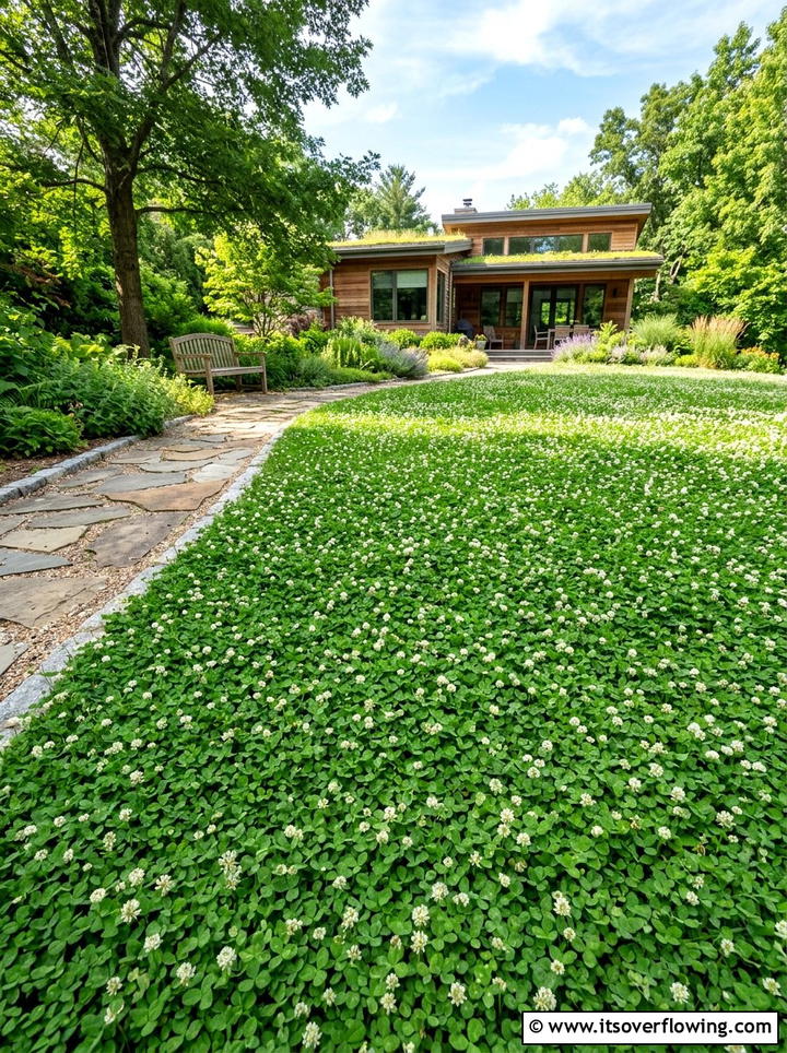 Clover Lawn - 25 garden ideas for wildlife