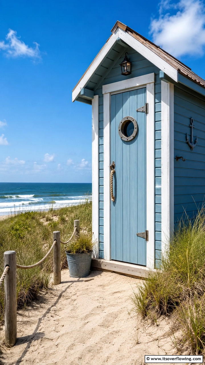 Coastal Beach Shack Style - 20 Outhouse Design Ideas for Modern and Rustic Homes