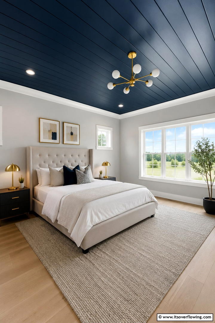 Coastal White Wash - 30 Shiplap Ceiling Ideas to Add Farmhouse Charm Anywhere