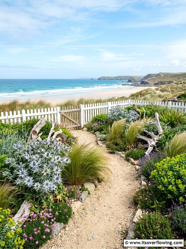 Coastal beach garden - 25 garden design ideas