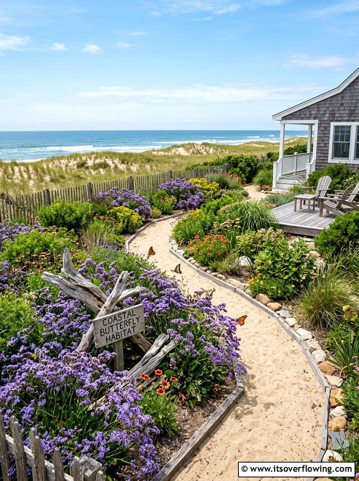 Coastal butterfly backyard - 25 backyard ideas with butterfly garden
