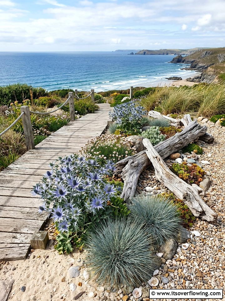 Coastal garden style - 25 small garden ideas with low maintenance plants