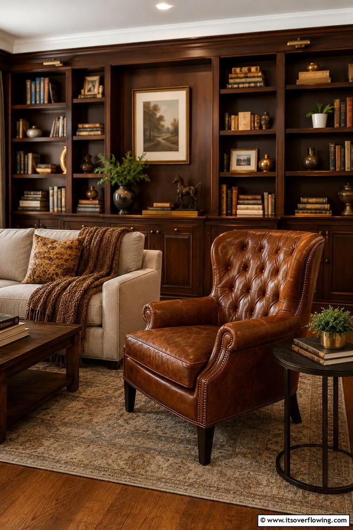 Cognac and Whiskey Tones - 50 Fall Decor Trends 2025 to Inspire Seasonal Style