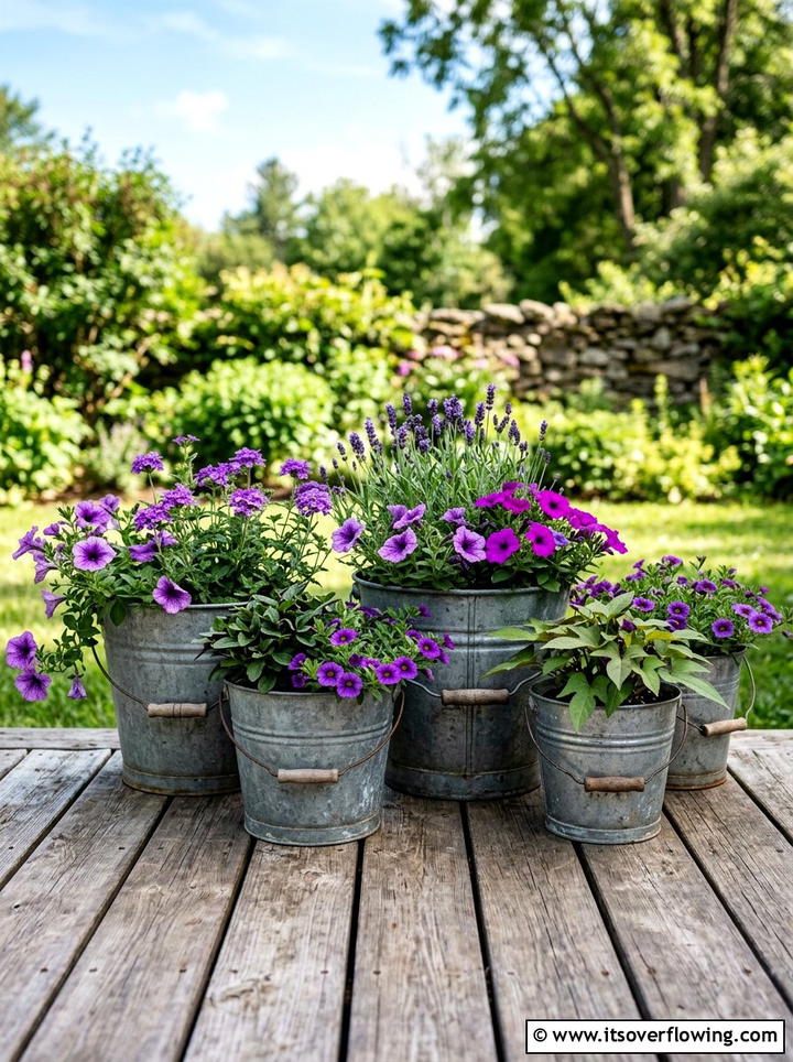 Colander Hanging Basket - 25 reusing old things ideas for balcony garden