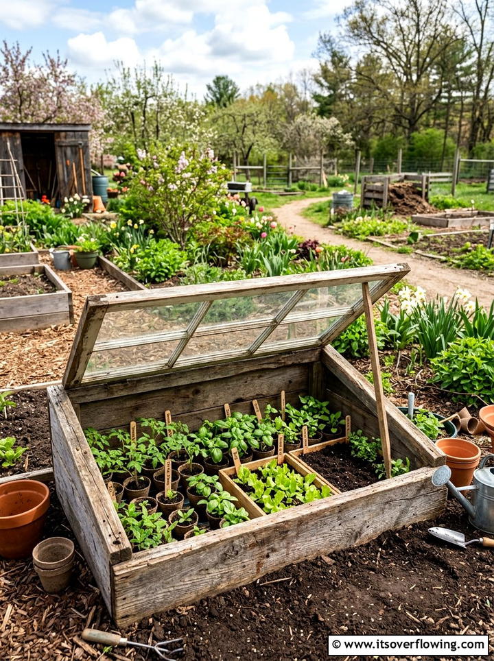 Cold Frame For Seedlings - 25 upcycled garden ideas with reclaimed wood