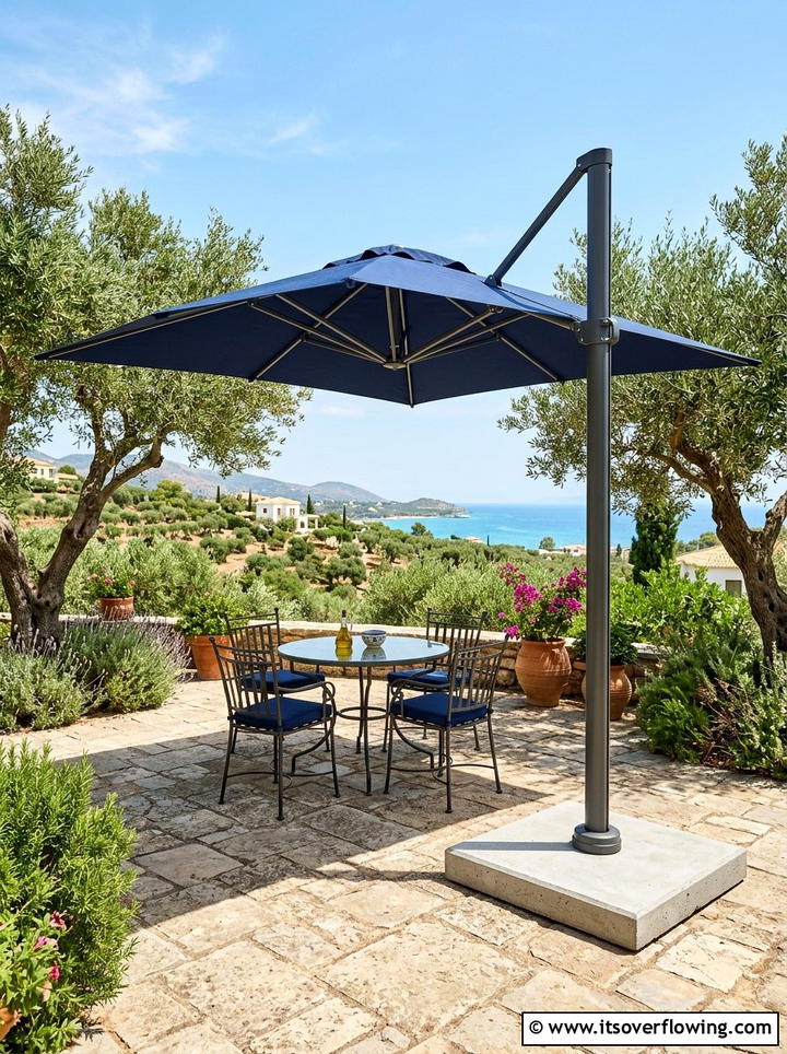 Commercial Grade Umbrella - 25 backyard ideas with umbrellas